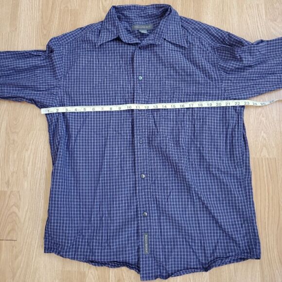 Banana Republic Long Sleeve Button Front Classic Fit Shirt Size Med - Picture 6 of 10